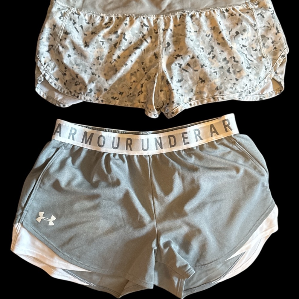 Lululemon/UnderArmour Running Shorts. EUC. 2 Pairs Both size S//M (4-6) $20Set